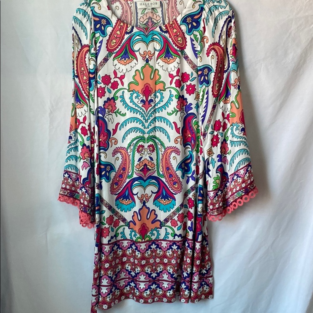 Hale Bob multicolored dress XS